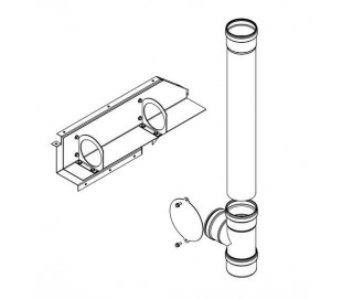 Kit d'adaptation sortie verticale R70