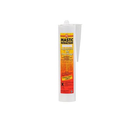 Mastic réfractaire 1100°C Noir