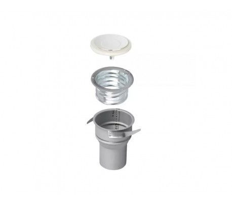 Bouches de soufflage réglables pour canalisation d'air chaud